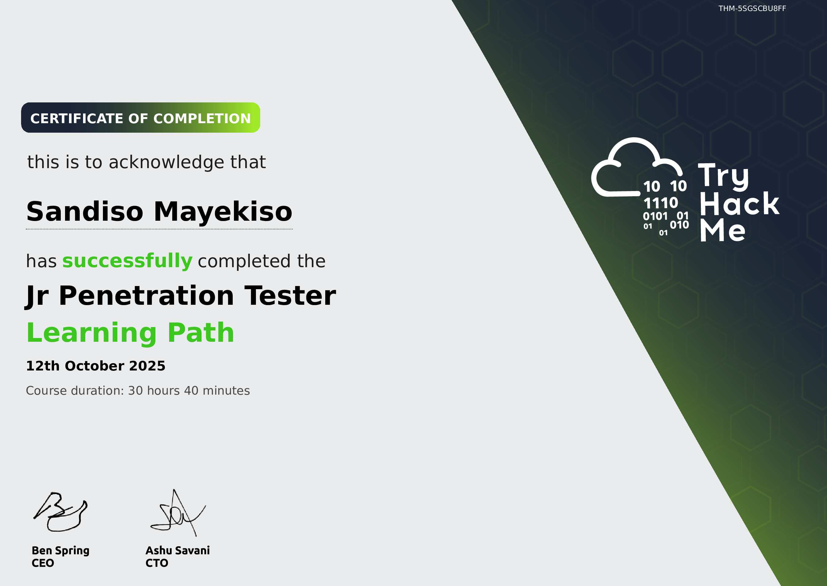 TryHackMe Junior Pentester